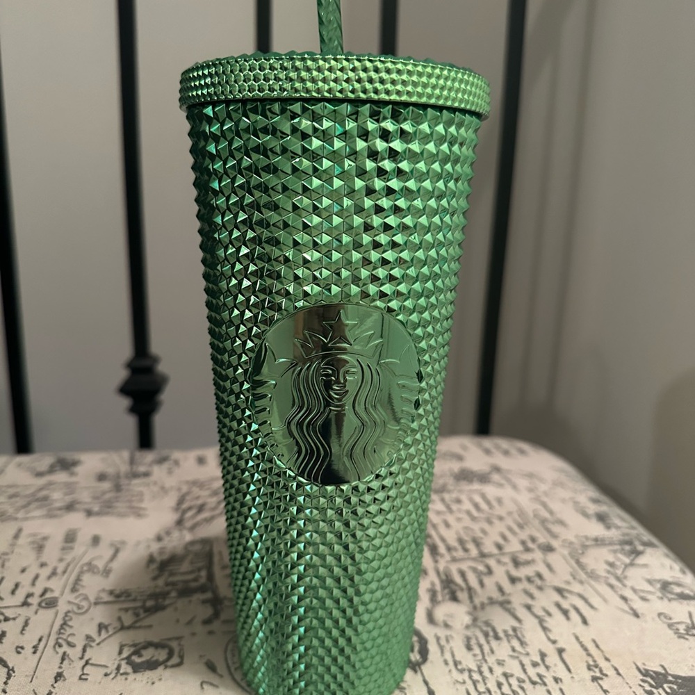 Starbucks Green Textured Tumbler